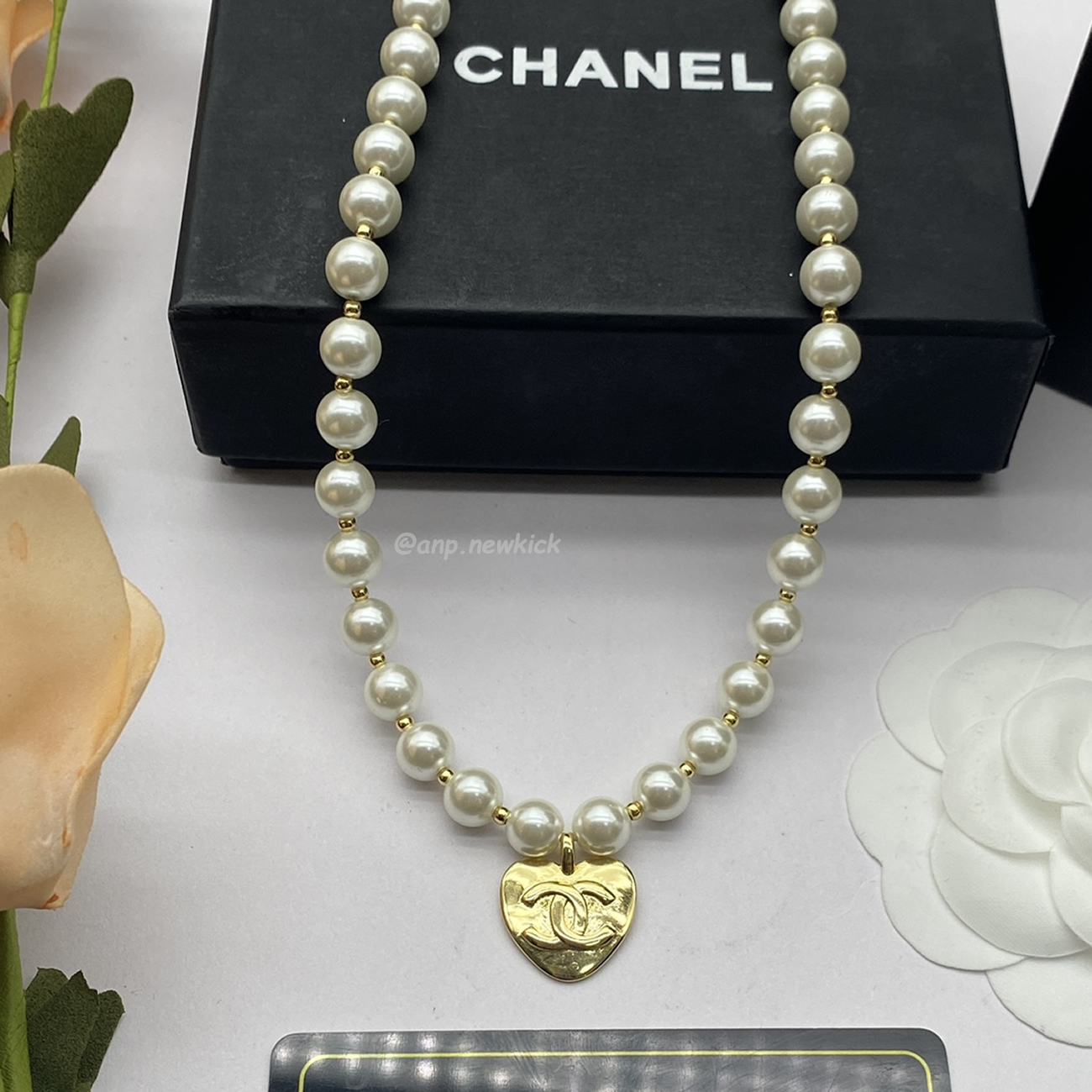 Chanel Pre Owned Cc Diamond Pendant Necklace (8) - www.newkick.org